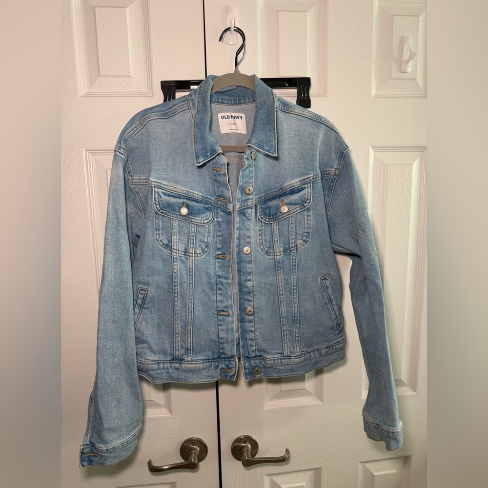 Old Navy Light Wash Blue Denim Jacket